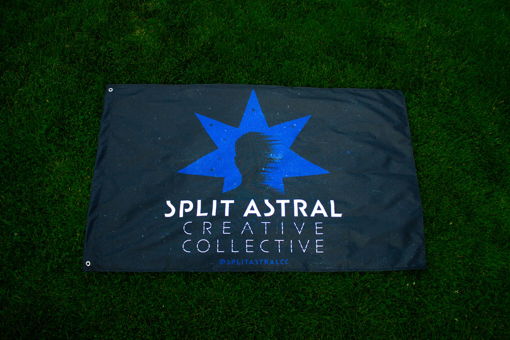Split Astral Creative Collective Flag