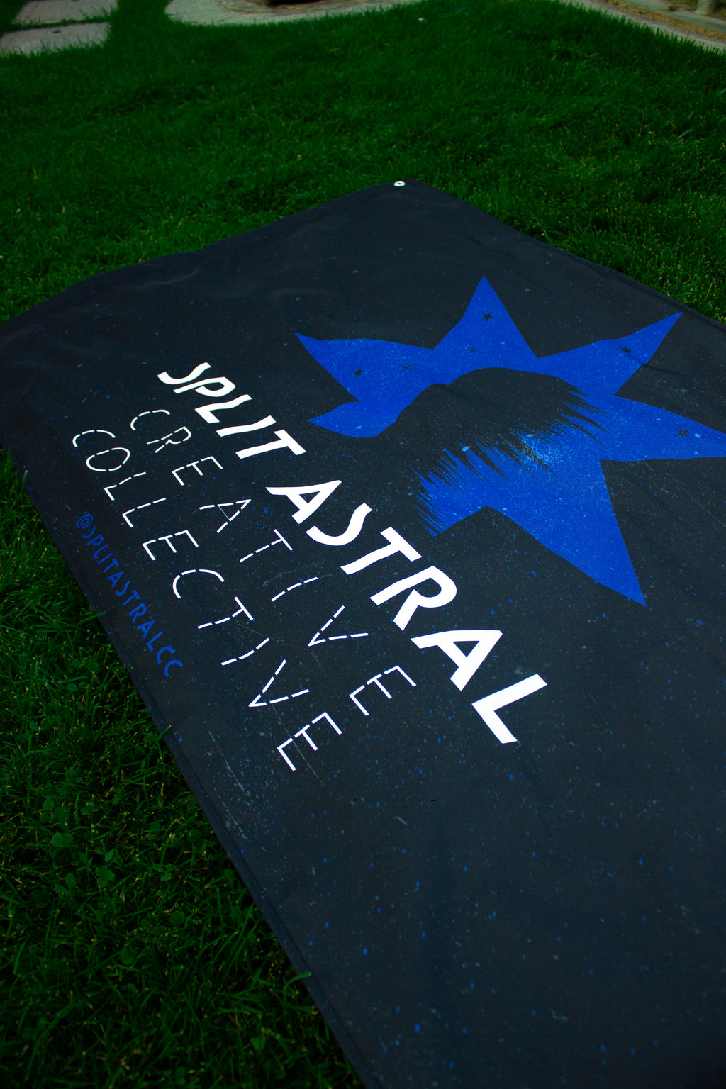 Split Astral Creative Collective Flag